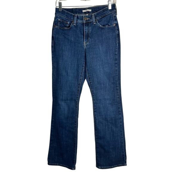 Levi’s Classic Bootcut Jeans Women’s Size 4M Mid Rise Stretch Denim - Picture 1 of 7